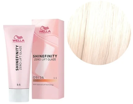 Plaukų dažai Wella Professionals Shinefinity Glaze 60ml - 09/36