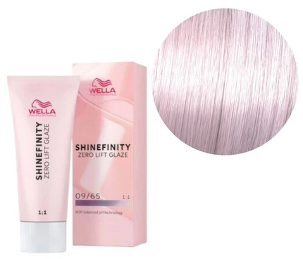 Plaukų dažai Wella Professionals Shinefinity Glaze 60ml - 09/65