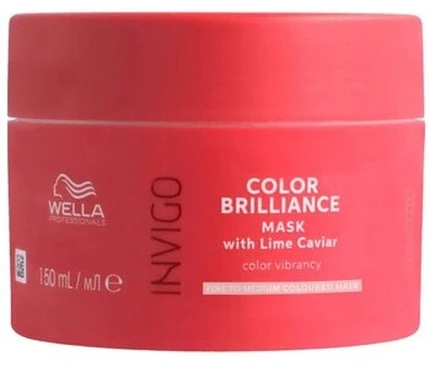 Wella Invigo Color Brilliance kaukė ploniems ir normaliems plaukams stiprinanti spalva 500ml