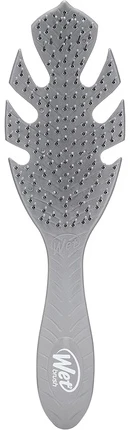 Wet Brush Wet Go Žalias Mini Detangler Pilkas plaukų šepetys