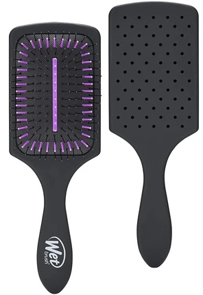 Wet Brush „Refresh + Extend Paddle Detangler“ plaukų šepetys Wet juodos spalvos