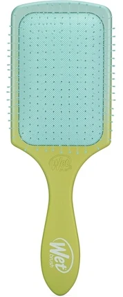 Wet Brush Šlapias plaukų šepetys „Wet Paddle Detangler Feel Good Ombre“ Žalias/Mėlyna - Plaukai