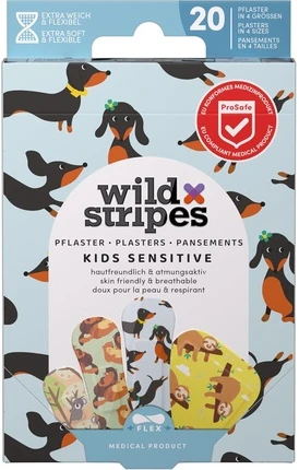 Wild Stripes Kids Animal Fun pleistrai 20 vnt.