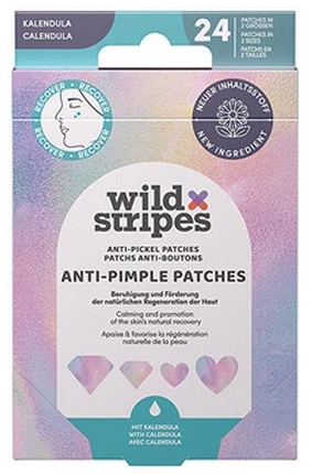 Wild Stripes „Diamond Recover“ pleistrai nuo spuogų, 24 vnt.