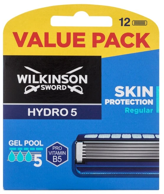 Wilkinson Hydro 5 skutimosi peiliukai, 12vnt