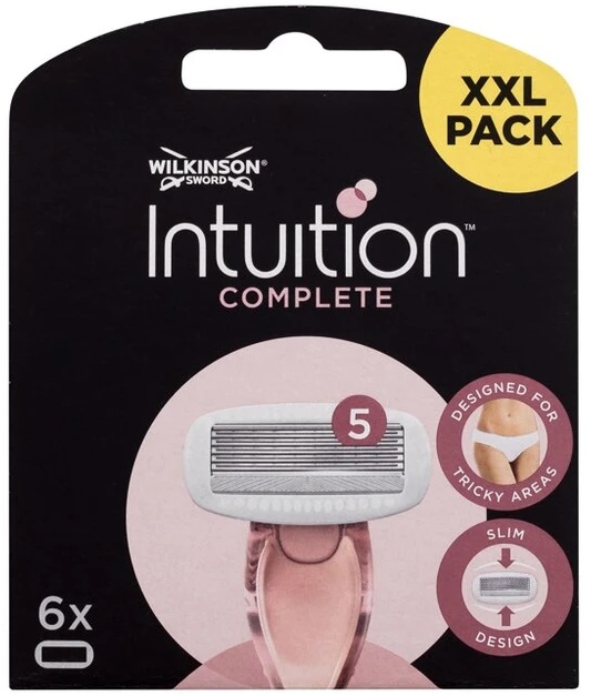 Wilkinson Sword Intuition Complete Replacement blade moterims, 1 balení