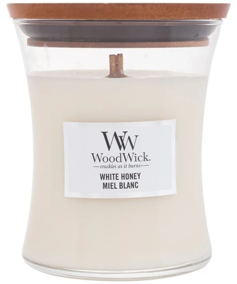 WoodWick Aromatinė žvakė (White Honey), 275 g