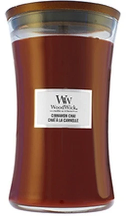 WoodWick Aromatinė žvakė (Cinammon chai), 275 g