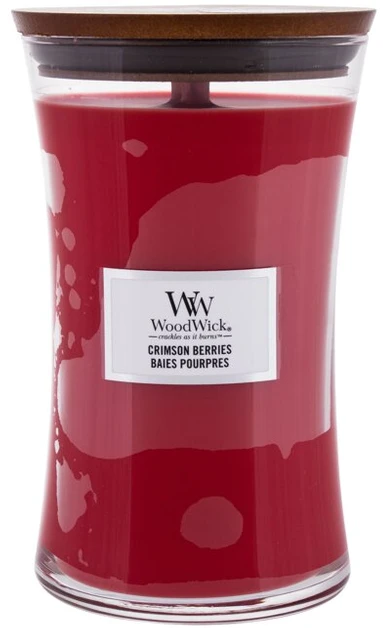 WoodWick Aromatinė žvakė (Crimson Berries), 609,5 g