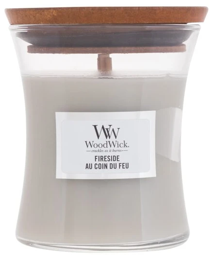 WoodWick Aromatinė žvakė (Fireside), 85 g
