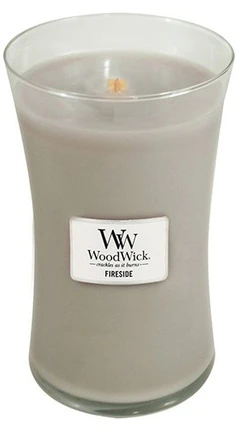 WoodWick Aromatinė žvakė (Fireside), 609,5 g