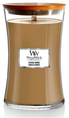 WoodWick Aromatinė žvakė (Gilded Sands), 609,5 g