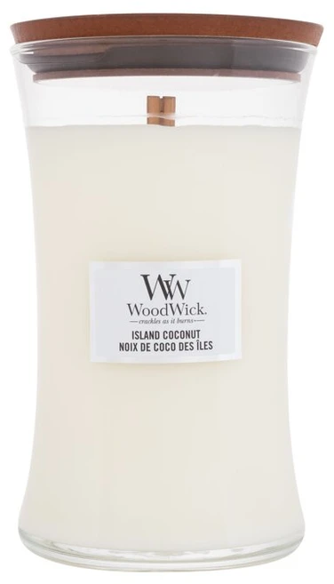 WoodWick Aromatinė žvakė (Island Coconut), 609,5 g
