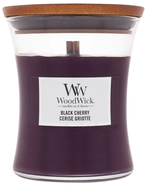 WoodWick Aromatinė žvakė (Black Cherry), 275 g