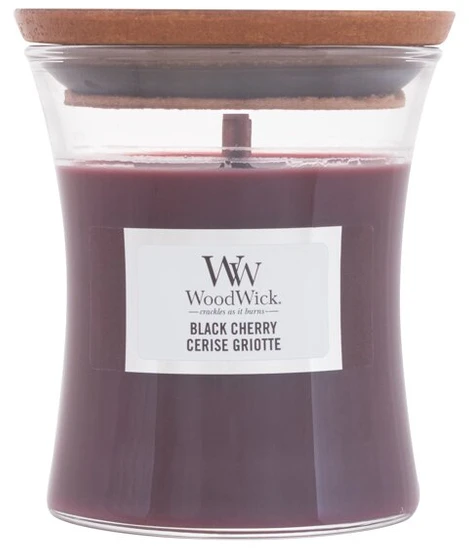 WoodWick Aromatinė žvakė (Black Cherry), 85 g