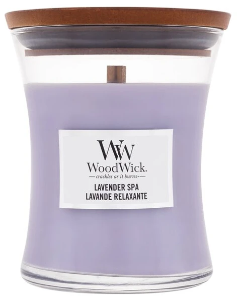 WoodWick Aromatinė žvakė (Lavender Spa), 275 g