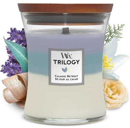 WoodWick Aromatinė žvakė (Calming Retreat), 275 g