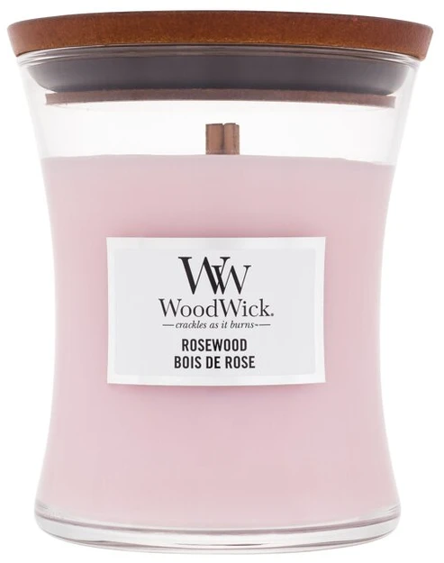 WoodWick Aromatinė žvakė (Rosewood), 275 g