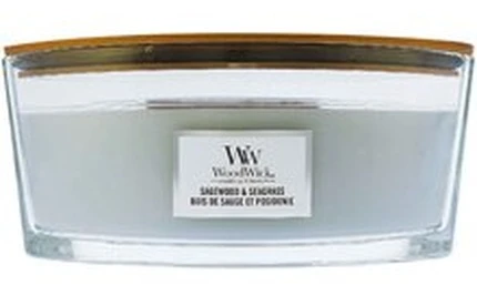 WoodWick Aromatinė žvakė (Sagewood & Seagrass), 453,6 g