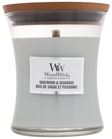WoodWick Aromatinė žvakė (Sagewood & Seagrass), 275 g