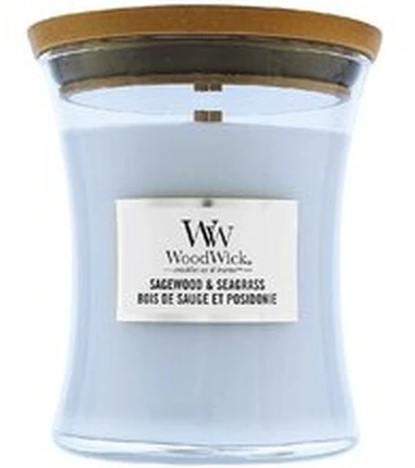 WoodWick Aromatinė žvakė (Sagewood & Seagrass), 609,5 g