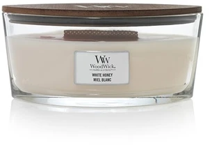 WoodWick Aromatinė žvakė (White Honey), 453,6 g