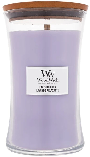 WoodWick Aromatinė žvakė (Lavender Spa), 609,5 g