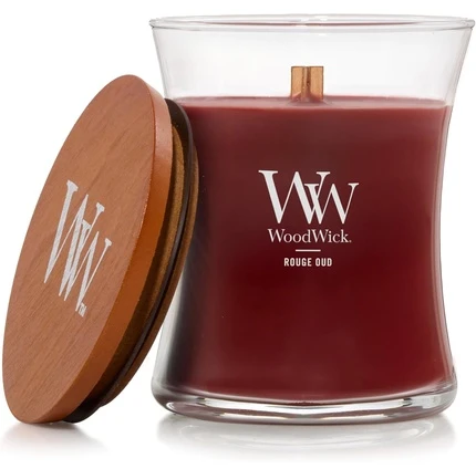 WoodWick Aromatinė žvakė (Rouge Oud), 275 g