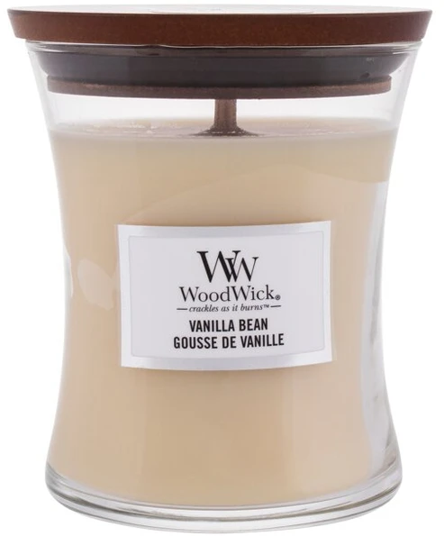 WoodWick Medium Hourglass Candles Scented Candle Vanilla Bean 275 g (color defect)