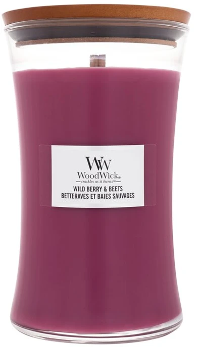 WoodWick Aromatinė žvakė (Wild Berry & Beets), 609,5 g