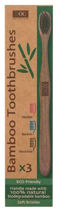 Xpel Bamboo Dantų šepetėlis Dantų šepetėlis