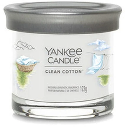 Yankee Candle Aromatinė žvakė Signature tumbler medium Clean Cotton 340 g