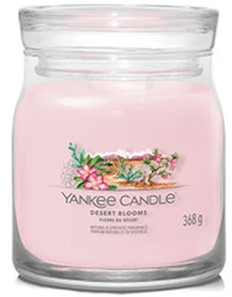 Yankee Candle Aromatinė žvakė Signatūrinis stiklas didelis Desert Blooms 567 g