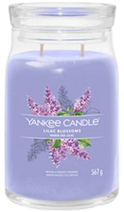 Yankee Candle Aromatinė žvakė Aromatinė žvakė Signature glass large Lilac Blossoms 567 g