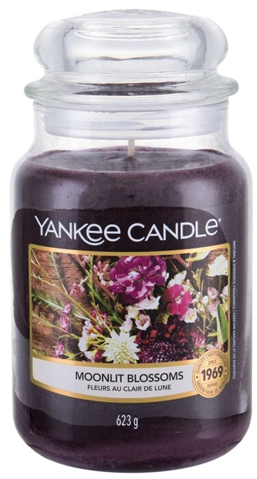 Yankee Candle Moonlit Blossoms Scented Candle kvapioji žvakė, 623 g