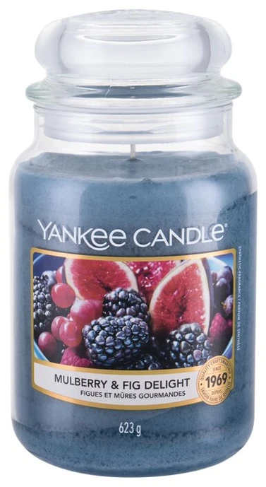 Yankee Candle Aromatinė žvakė "Classic Large Mulberry - Fig Delight" 623 g