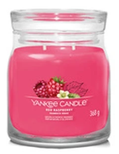 Yankee Candle Aromatinė žvakė "Signature" didelė stiklinė Raudonoji avietė 567 g