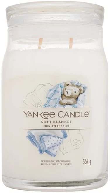 Yankee Candle Signature Soft Blanket Scented Candle kvepianti žvakė, 567 g