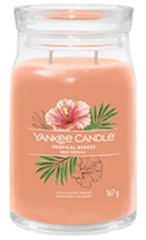 Yankee Candle Aromatinė žvakė Signature large glass Tropica l Breeze 567 g