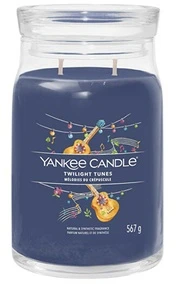 Yankee Candle Aromatinė žvakė Signatūrinė stiklinė didelė Twilight Tunes 567 g