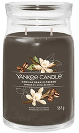 Yankee Candle Aromatinė žvakė "Signature" didelė stiklinė "Vanilla Bean Espresso" 567 g