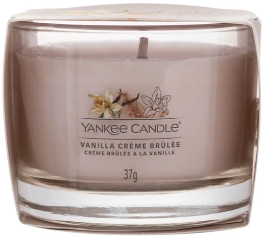 Yankee Candle Vanilla Crème Brulée kvapioji žvakė