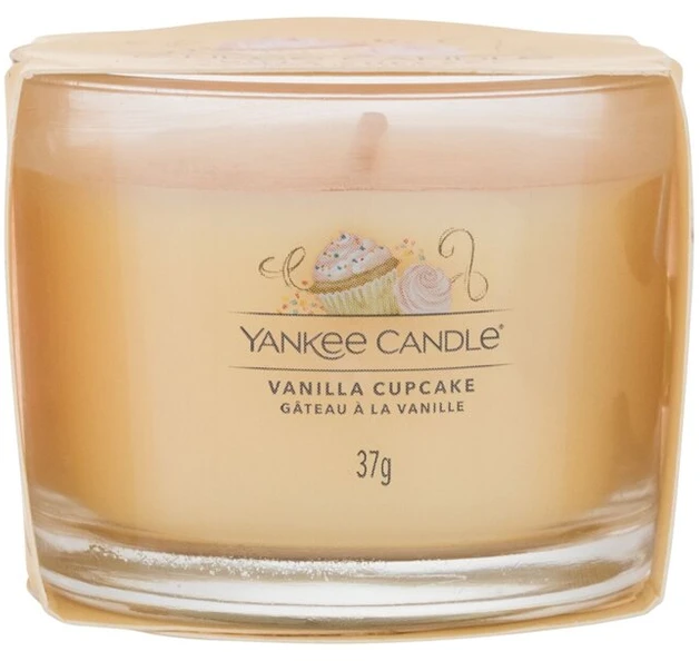 Yankee Candle Vanilla Cupcake kvapioji žvakė, 37 g