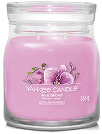 Yankee Candle Aromatinė žvakė Signature glass large Wild Orchid 567 g