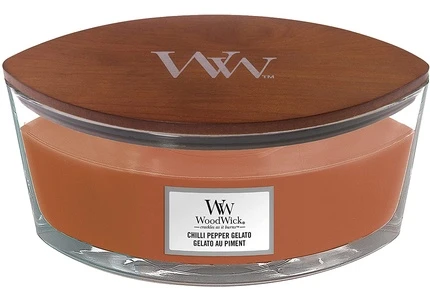 WoodWick Aromatinė žvakė (Chilli Pepper Gelato), 453,6 g