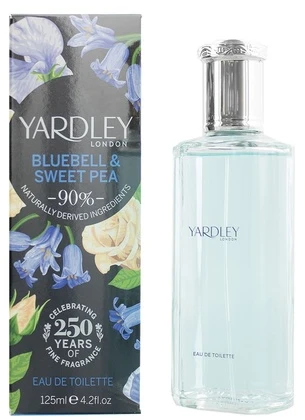 Yardley Bluebell and Sweetpea EDT tualetinis vanduo moterims, 125 ml