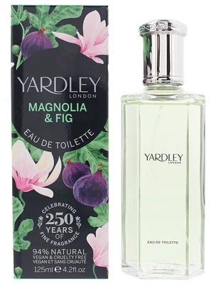 Yardley Magnolia & Fig EDT tualetinis vanduo moterims, 125 ml