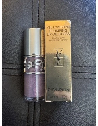 Yves Saint Laurent Loveshine Plumping Lip Oil Gloss lūpų blizgesys, 6 ml | Spalva: 1 Thunder Stealer