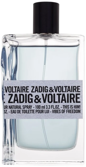 Zadig & Voltaire This is Him! Vibes of Freedom EDT tualetinis vanduo vyrams, 100 ml