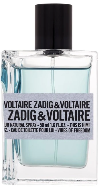Zadig & Voltaire This is Him! Vibes of Freedom EDT tualetinis vanduo vyrams, 50 ml